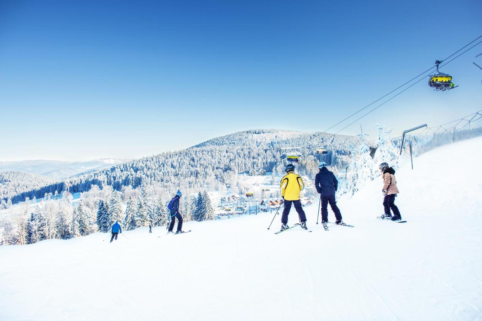 Panorama Ski, Bike, Spa & Restaurant - Czarna Gora Resort Stronie Slaskie Exterior photo